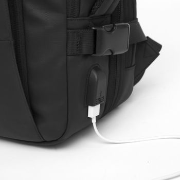 cumpără Rucsac Bange BG1908, cu USB-port, impermiabil, negru în Chișinău 