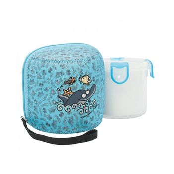 cumpără Container Laken Lunch Box + Neo Cover Delfin KKS 0.68 L, KF68-D în Chișinău 