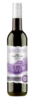 купить Вино безалкогольное Casa Petru Cabernet Sauvignon красное полусладкое, 0.375л в Кишинёве 
