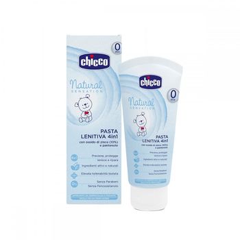 cumpără Chicco Natural Sensation Cremă antiiritantă 4in1 cu panthenol și oxid de zinc, 0+, 100 ml (745910) în Chișinău 