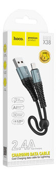 Hoco X38 Cool Charging data cable for iP(L=0.25M) 