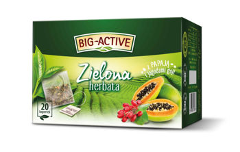 Big-Active Green tea with Papaya & Goji Berries  20*1,7g 
