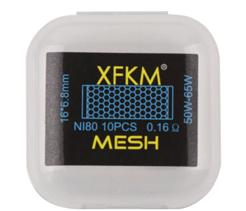 XFKM Ni80 Mesh Coil Wire (10-Pack) 