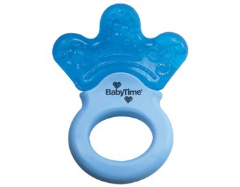 Зубное кольцо Baby time с жидкостью и ручкой, с 6 месяцев BT204 