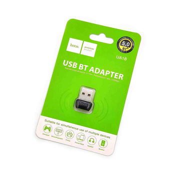 Адаптер Hoco UA18 USB BT adapter USB Bluetooth, black 762399