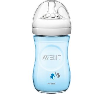 cumpără AVENT Biberon din plastic, 0%BPA, culoare albastră, 125ml (692/17) în Chișinău 