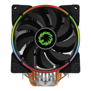 AC Gamemax "Gamma 500-Rainbow" (26.3dBA, 1000-1800RPM, 51.18CFM, 120mm, RGB, 5x6mm, 187W, 600g.) 
