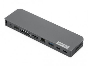 Lenovo Thinkpad USB-C Mini Dock, 1xUSB 3.1, 1xUSB  2.0, 1xUSB-C, 1xRJ45, 1xHDMI, 1xVGA, 1xAudio 