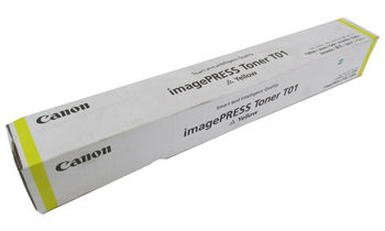 Toner Canon T01 Yellow (1040g/appr. 39 500 pages 5%) for imagePRESS C8xx,C7xx,C6xx,C6x 