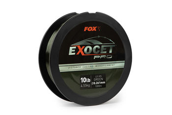 Fir monofilament Fox Exocet Pro (LV Green) 18lbs x1000m 