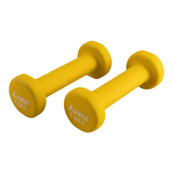 купить Гантель Yate 0.5 кг Neoprene Coated Dumbbells с цветным неопреновым покрытием, пара, SA04730 в Кишинёве 