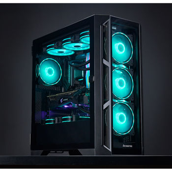 Case E-ATX Miditower Chieftec Gaming APEX GA-01B-TG-OP Black no PSU, 1xUSB 3.2 Gen2 Type C, 2xUSB 3.0, Audio-out&Mic In, 4x120mm A-RGB fans pre-installed, A-RGB Control HUB, Front & Side panel tempered glass PWM fans pre-installed, Front mesh design, Tempered glass side panel (carcasa/корпус)