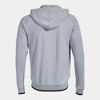 FINAL SALE - Олимпийка JOMA - TIGER V ZIP-UP HOODIE SKY BLUE BLACK 