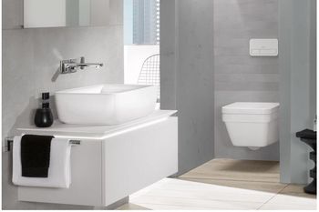 Vas WC suspendat Villeroy&Boch Architectura DirectFlush, cu capac Soft Close 