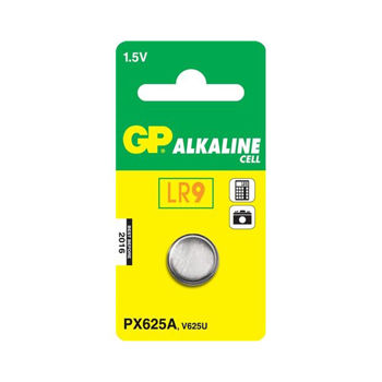 cumpără Baterie GP 1.5V Alkaline Ø15.6х5.95mm V625U LR9 (PX625AF-2C5) în Chișinău 