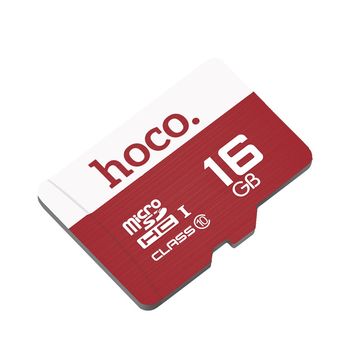 Карта памяти Hoco (Class 10), MicroSDHC, 16 GB 