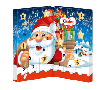 Конфеты Kinder Advent Calendar, 127г 