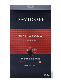 Cafea măcinată Davidoff Rich Aroma, 250 gr 