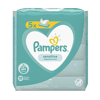 cumpără Pampers Baby Wipes Sensitive N2x52 în Chișinău 