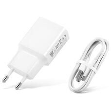 Cellular iPhone Compact USB Charger, White 