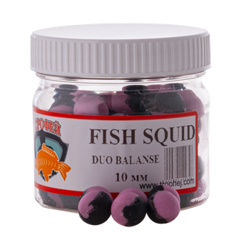 Бойлы насадочные Fish-Squid 10mm Duo Balance 