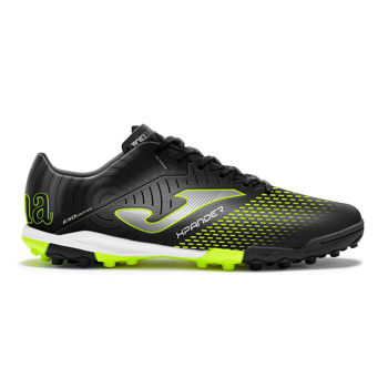 Ghete de fotbal JOMA - XPANDER 2301 BLACK LEMON FLUOR TURF 