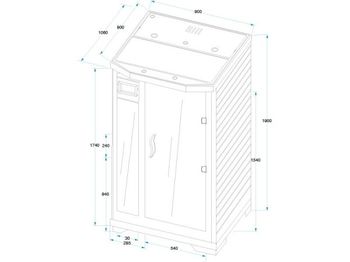 Sauna cu infrarosu "Arawa" 3EXX0512 (5277) (la comanda) 