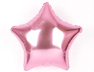 Balon în formă de stea Pink 