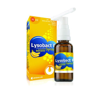 cumpără Lysobact P Spray cu aroma de banana bucofaring. 30ml N1 în Chișinău 