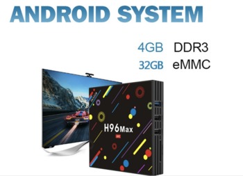 купить H96 MAX. 4 Гб / 64 Гб. Многофункциональная 4K Смарт ТВ приставка. Android 7.1.2 медиаплеер. Все в одном! в Кишинёве 