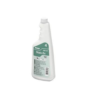 Stain-Ex 4 - Solutie pentru îndreptarea petelor de singe, sos si ou 500 ml (rezerva) 