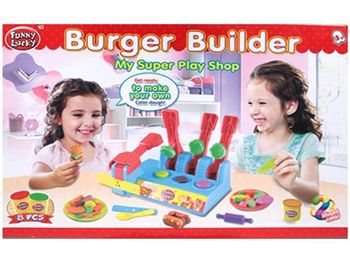 Set pentru modelare Funny Lucky Burger shop (accesorii) 