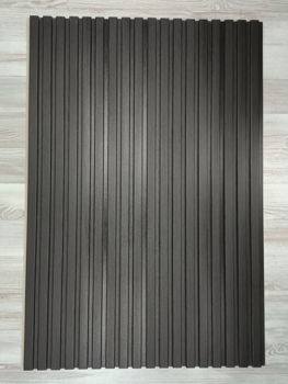 MDF Riflaj Decorativ din lemn BLACK 