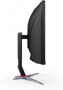 купить 34.0" AOC VA LED CU34G2X/BK Curved Black (1ms, 80M:1, 21:9, 300cd, 3440x1440, 144Hz, 178°/178°, HDMIx2, DisplayPort, Curvature 1800R, USB Hub: USB3.0 x 4, Height Adjustment, Audio Line-out, VESA) в Кишинёве 