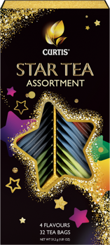 CURTIS "Tea Party Star Assortment" 32 pac 
