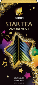 CURTIS "Tea Party Star Assortment" 32 пак 