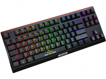 Marvo Keyboard Mechanical KG953 Wireless & Blutooth Wireless & Wired Tri-modes TKL RGB 