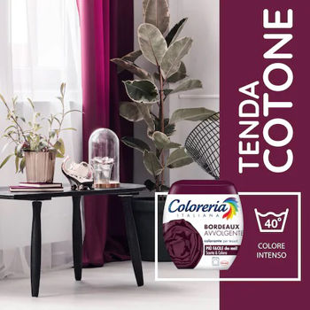 Краска для одежды Coloreria Italiana Bordeaux Avvolgente Обволакивающий Бордо, 350 г 