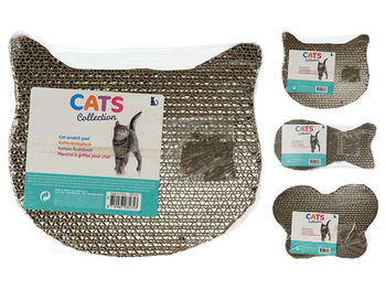 Zgarietoare din carton Cats "Animale" 24X24X2.5cm, plata 