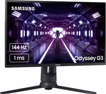 купить 23.8" SAMSUNG Odyssey G3 LF24G35TFW,Black,VA,1920x1080,144Hz,FreeSync,1msMPRT,250cd,DSub+DP+HDMI,Pvt в Кишинёве 