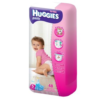 cumpără Huggies PU Chiloței  fetițe  (9-15kg)  N1 din 48 în Chișinău 
