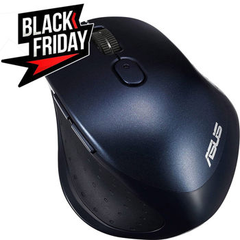Mouse fara fir ASUS MW203 Multi-Device Wireless Silent Mouse, Blue, Optical, Bluetooth 5.0 / Bluetooth 3.0 / RF 2.4 GHz, 1000dpi/1600dpi/2400dpi, Nano, USB  90XB06C0-BMU010 BFR