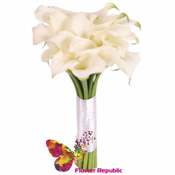 Buchet de mireasa cu callas 