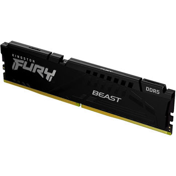 Memorie operativa 32GB DDR5 Kingston HyperX FURY Beast Black KF560C36BBE-32 PC5-48000 6000MHz CL36-38-38, Retail (memorie/память)