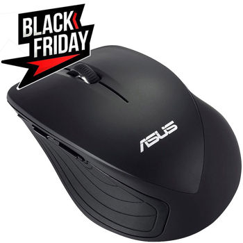 Mouse fara fir  ASUS Wireless Mouse WT465 V2, Black, Optical, 2.4GHz, /1000dpi/1600dpi, Nano, USB 90XB0090-BMU040 (ASUS) BFR