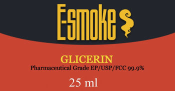 E-Smoke Vegetable Glycerin - 25 ml 