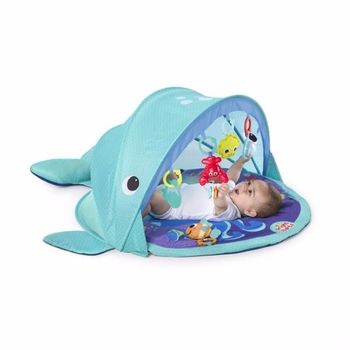 Bright Starts Развивающий коврик Explore  Go Whale 