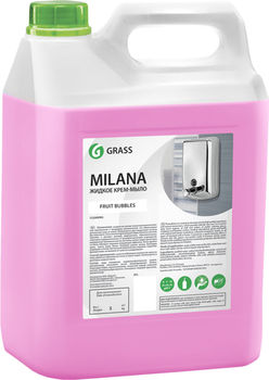 Milana Fruit Bubbles -  Крем-мыло жидкое увлажняющее 5 л 