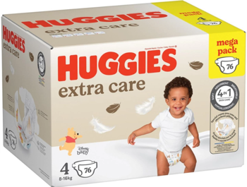 Scutece Huggies Extra Care Mega  4  (8-16 kg)  76buc 