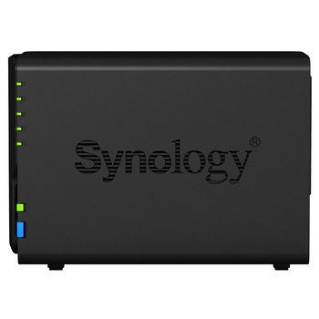 SYNOLOGY  "DS220+", 2-bay, Intel Celeron 2-core 2-2.9GHz, 2Gb+1Slot, 2x1GbE 